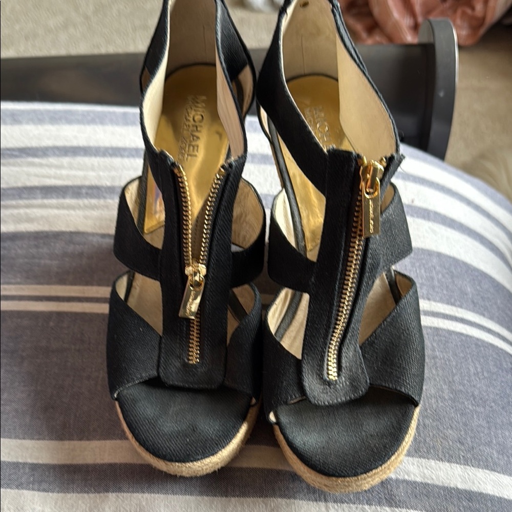 Michael Kors Black Women's Sandals